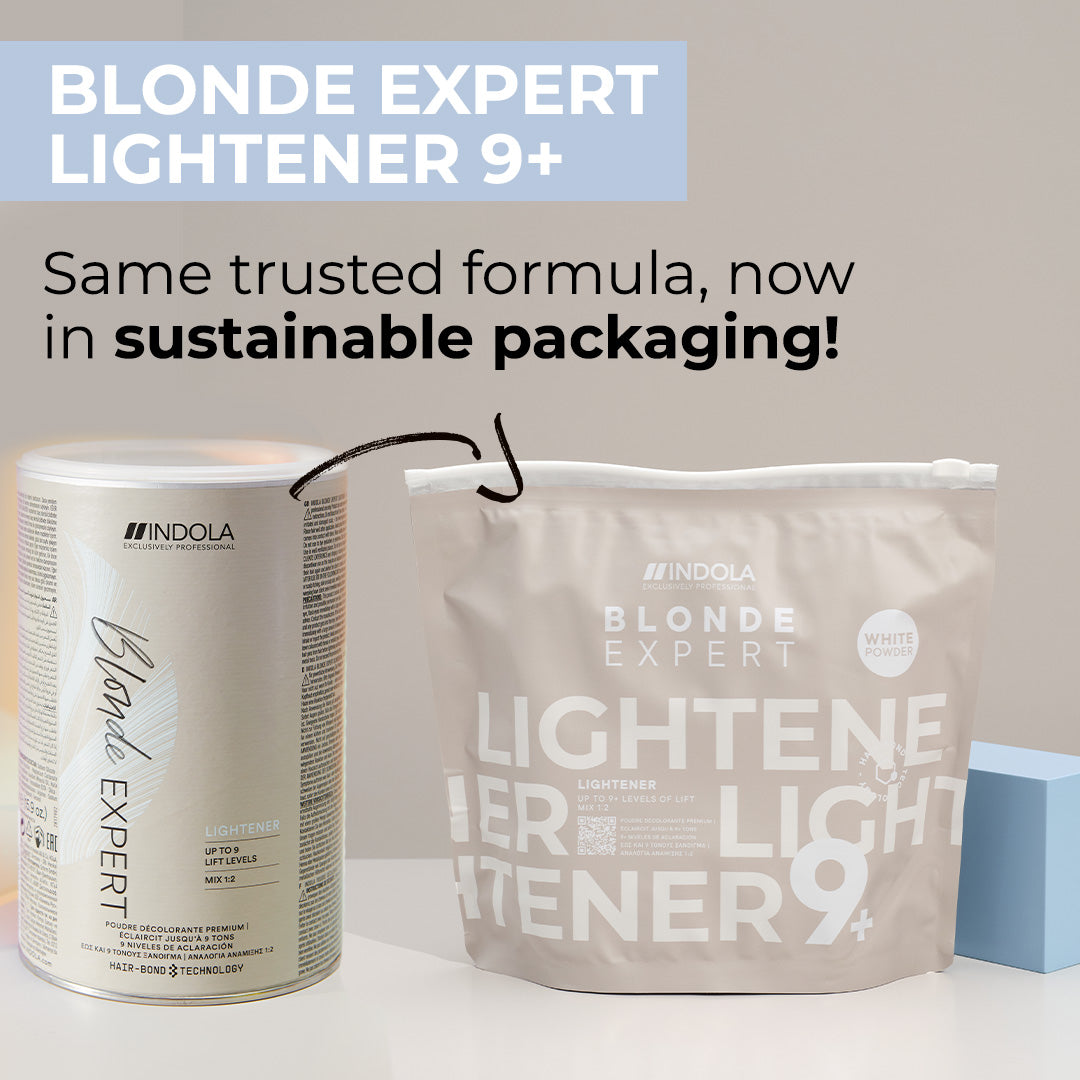Indola Blonde Expert Lightener 9+ White 450g – Pudră Decolorantă Profesională Albă cu Protecție Maximală