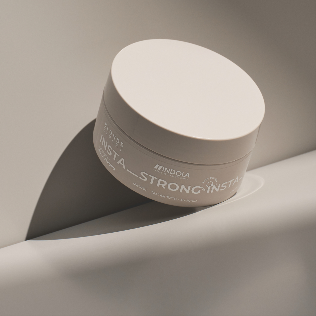 Indola Blonde Expert InstaStrong Treatment– Tratament Reparator Intens pentru Păr Blond Degradat, cu Tehnologie Hair-Bond și Fără Silicon