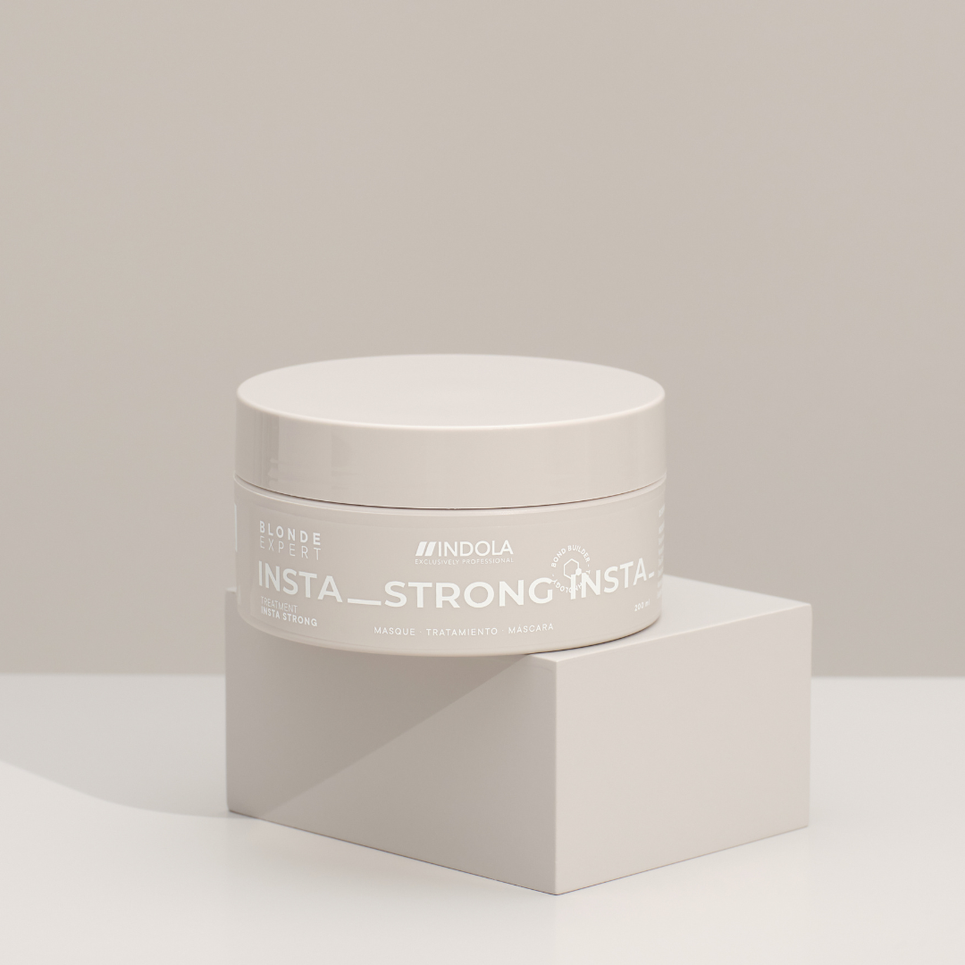 Indola Blonde Expert InstaStrong Treatment– Tratament Reparator Intens pentru Păr Blond Degradat, cu Tehnologie Hair-Bond și Fără Silicon