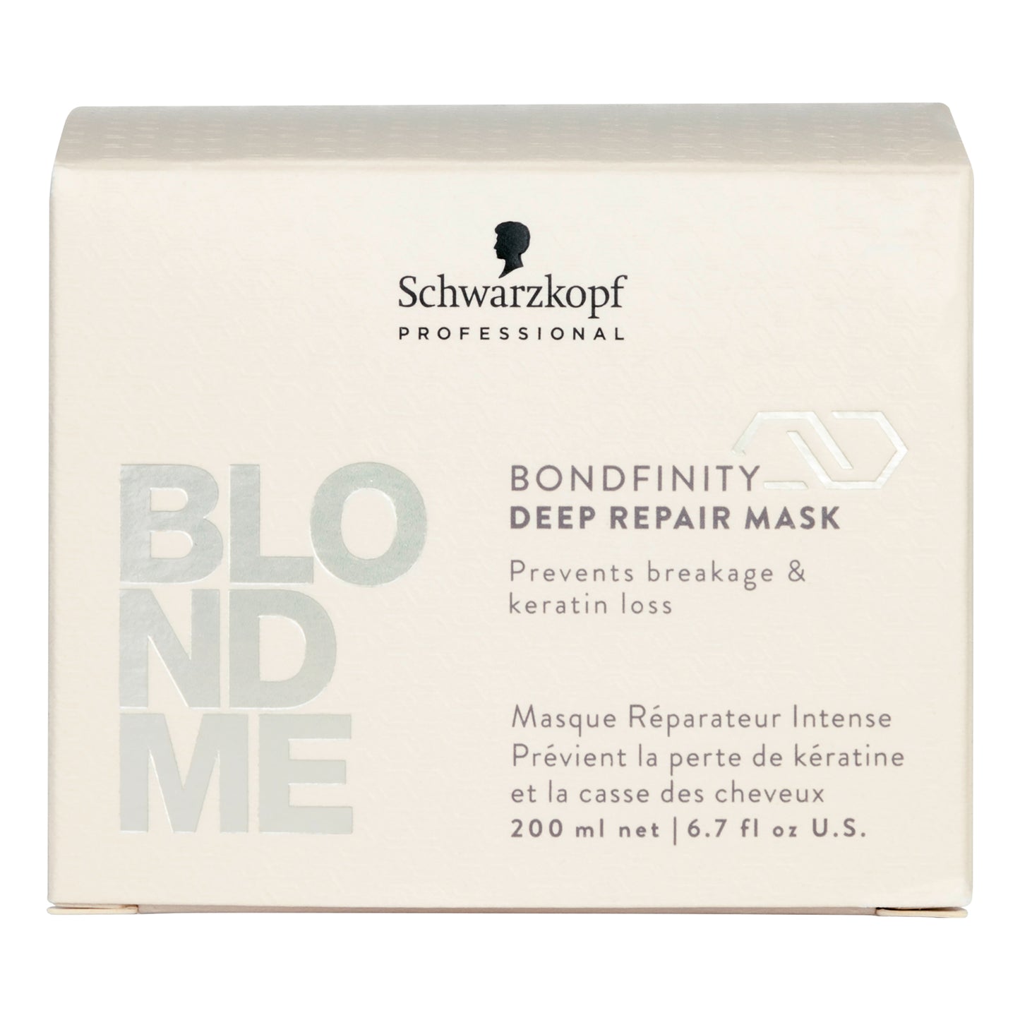 Mască Reparatorare Intensivă BLONDME Bondfinity Deep Repair – Reparare intensă pentru Păr Blond sau Decolorat - Schwarzkopf Professional