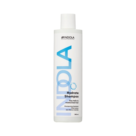Indola Hydrate Șampon Pentru Hidratare Profundă Cu Derivate De Acid Hialuronic Și Panthenol