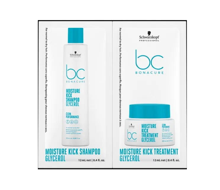 Set Duo Șampon și Balsam Bonacure Moisture Kick 2x12ml